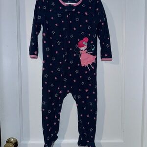 Carter’s 2T One Piece Pajama with Pink Stars